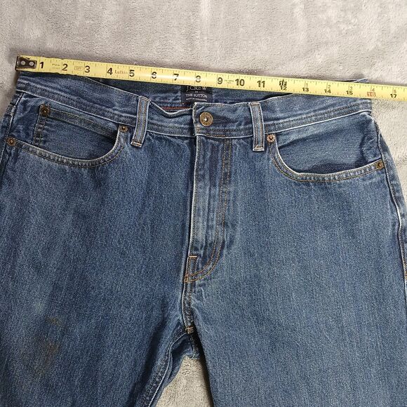 J Crew The Sutton Jeans Lot (2) Mens 31x32 Blue Straight Dark Wash Preppy C9892 - Picture 11 of 12